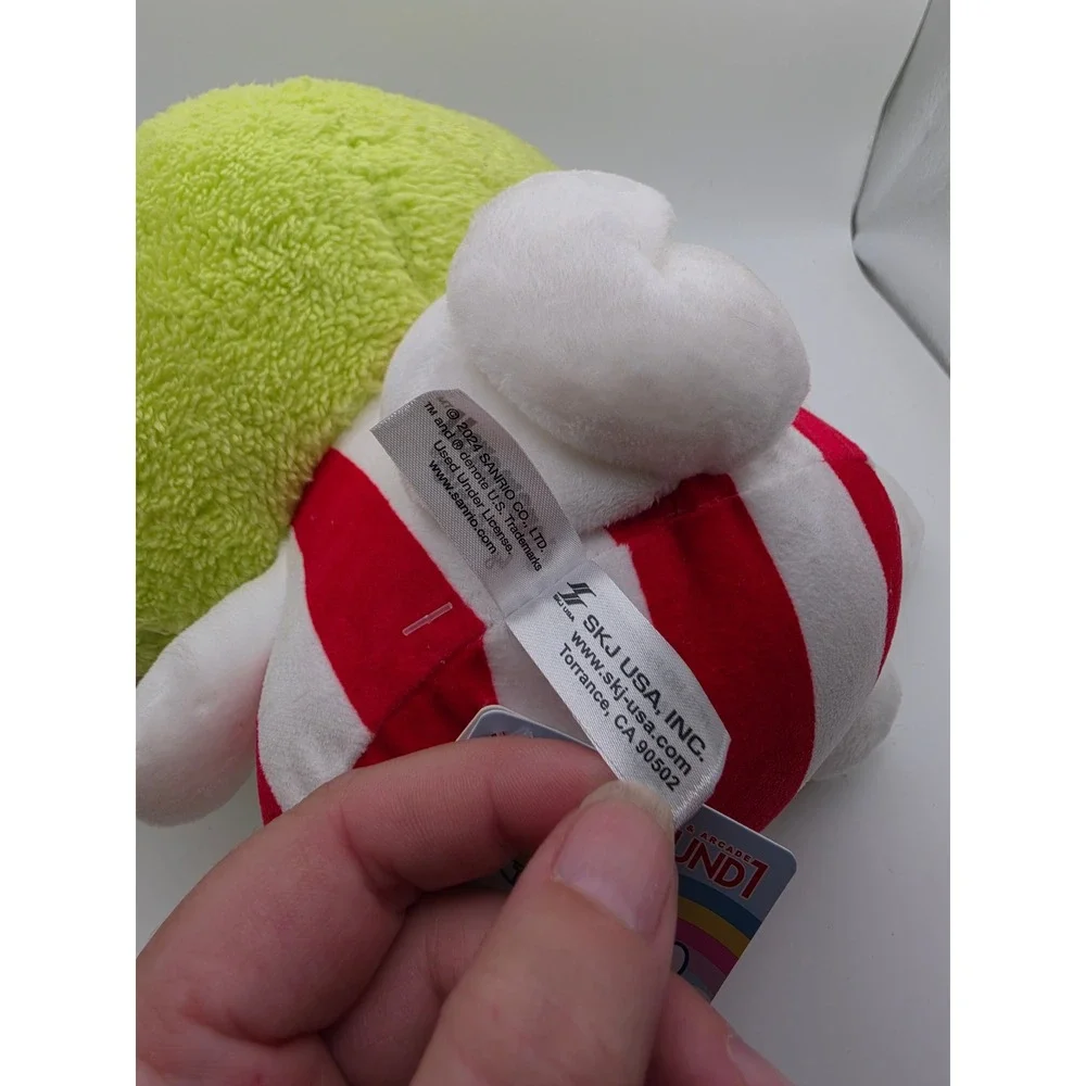 Sanrio Cinnamoroll Keroppi Crossover Plush Round1 Exclusive Green Frog Hood 10